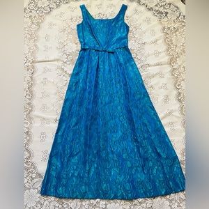 60’s brocade gown.